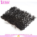 Nouveaux produits cheveux vierges malaisiens oreille à oreille dentelle frontale de cheveux Pieces Kinky Curly Lace Frontal